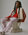 Bellerose - parday jeans - pink snow