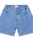 Repose ams - denim shorts - steel blue