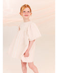 Morley - Ydol - sheer balloonsleeve dress - pink