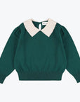 Morley - zamora - merino cropped pull - dark adventure