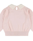 Morley - zamora - merino cropped pull - soft peach