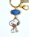 Snoopy - worlds best wife key ring