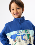 Goldie + Ace - quarter zip alpine sweatshirt
