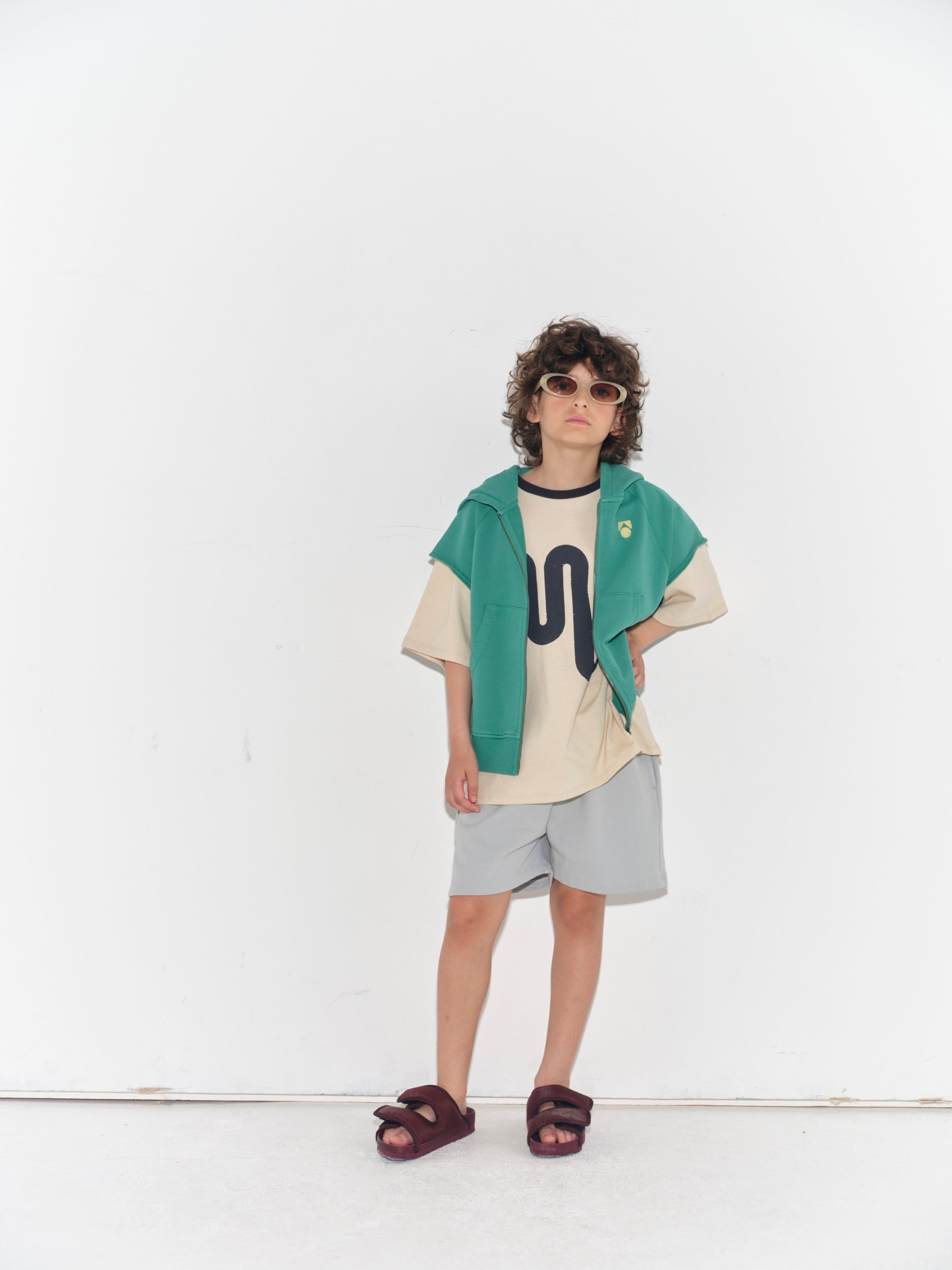 トップス mainstory 8y Long Tee / Bleached Sand Main story - long tee - bleached sand – Kids Collective