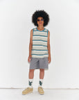 Main story - ripstop cargo shorts - titanium
