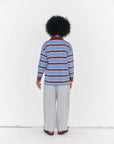 Main story - athletic top - riviera stripe