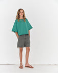 Main story - sweat top - bottle green