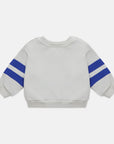 Weekend house kids - baby - winter garden sweatshirt - pearl grey