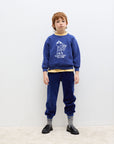 Weekend house kids - good news club sweatshirt - dark blue
