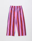 Maison Mangostan - stripe pants - pink