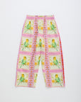 Maison Mangostan - birds patchwork pants