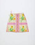 Maison Mangostan - birds patchwork skirt