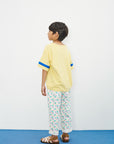 Weekend house kids - swan t-shirt - soft yellow