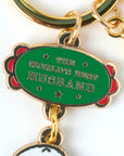 Snoopy - worlds best husband key ring