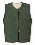 Molo - holla - reversible bodywarmer - dark forest