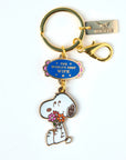 Snoopy - worlds best wife key ring