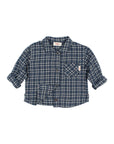 Buho - bb - tartan shirt - navy