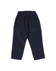 Buho - kids - mini cuore pants - navy
