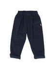 Buho - kids - mini cuore pants - navy