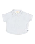 Buho - bb - stripes shirt - sky blue