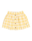 Buho - kids - gingham skirt - sun