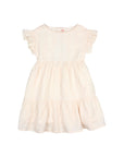 Buho - kids - chic lurex dress - cream pink