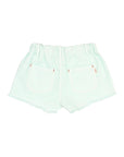 Buho - kids - drill shorts - aqua