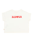Buho - kids - bisous t-shirt - white