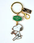 Snoopy - worlds best dad key ring