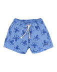 Buho - kids - octopus swimshorts - surf blue