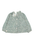 Buho - bb - speckle blouse - alpine green
