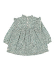 Buho - bb - speckle dress - alpine green