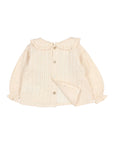 Buho - bb - lurex blouse - ivory