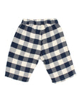 Buho - bb - gingham pants - navy