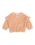 Buho - bb - velvet sweatshirt - rose