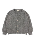 Buho - kids - melange cardigan - alpine green