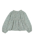 Buho - kids - speckle blouse - alpine green