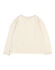 Buho - kids - lace t-shirt - ivory