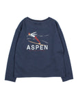 Buho - kids - aspen t-shirt - navy