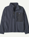 Patagonia - K's Microdini 1/2-Zip Fleece Pullover - smolder blue