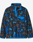 Patagonia - lw synch snap fleece pullover - oceans pitch blue