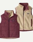 Patagonia - K's Reversible Ready Freddy Vest - berry fig