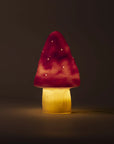 Egmont toys - mushroom lamp - small - vintage pink