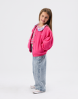 Goldie + Ace - puff sleeve collar cardigan