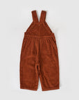 Goldie + Ace - SAMMY CORDUROY OVERALLS CHOCOLATE