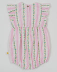 Goldie + Ace - antique stripes lani romper