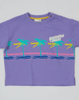 Goldie + Ace - palm beach oversized t-shirt