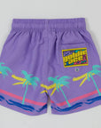 Goldie + Ace - pastel palm beach board swim shorts