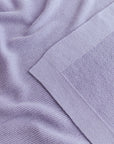 Hvid - Blanket gust - lilac