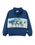 Goldie + Ace - quarter zip alpine sweatshirt